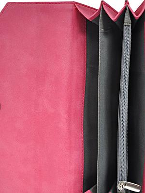 plain leatherette clutch bag - 1122540 - Standard Image - 3