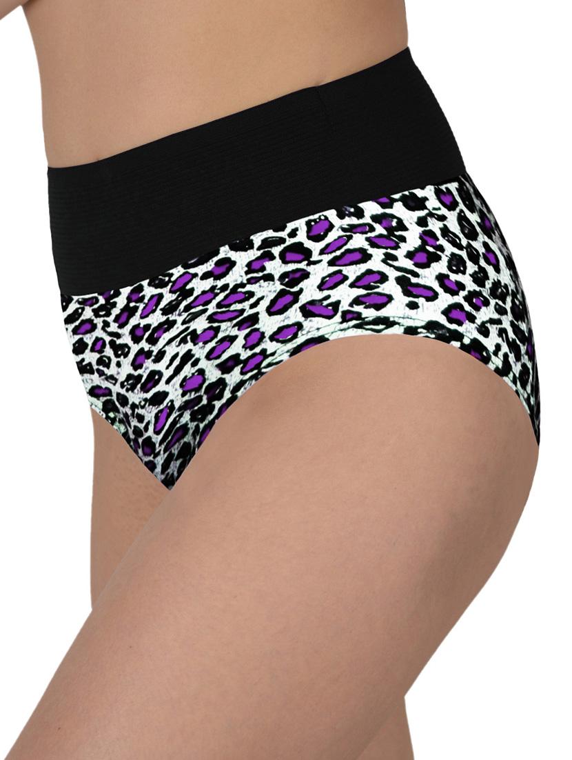 multi colored cotton hipster animal print panty (set of 3) - 11236185 - Zoom Image - 3