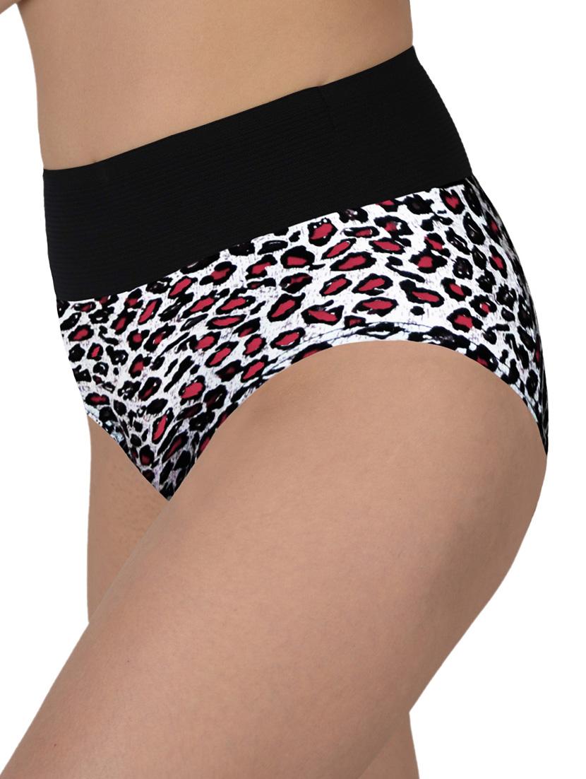 multi colored cotton hipster animal print panty (set of 3) - 11236185 - Zoom Image - 6