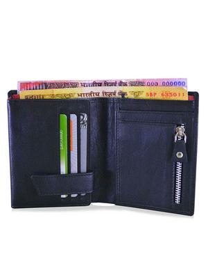 black & red leather wallet - 11260751 - Standard Image - 3