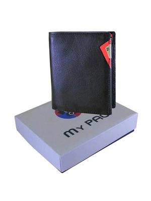 black & red leather wallet - 11260751 - Standard Image - 6