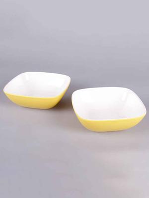machi arena yellow melamine 600 ml snack bowl - set of 4 - 11271649 - Standard Image - 3