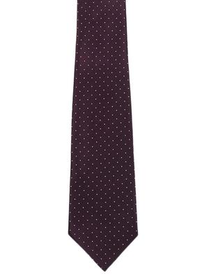 purple polyester tie - 11294681 - Standard Image - 3