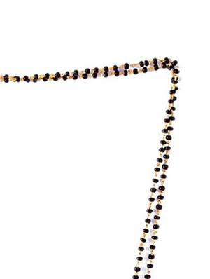 white gold plated bridal necklace - 11310145 - Standard Image - 3