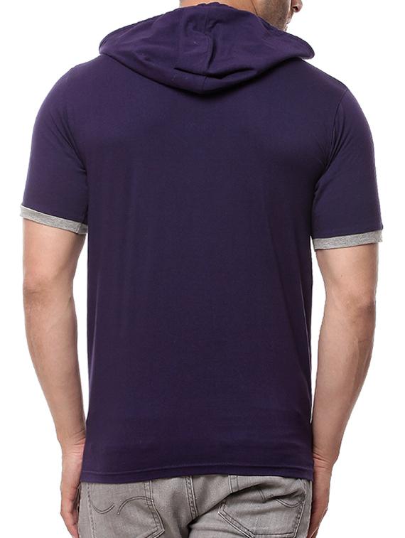 navy blue cotton sweatshirt - 11334757 - Zoom Image - 3