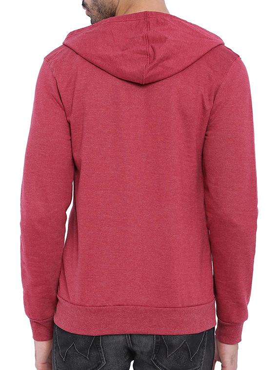 red color, cotton sweatshirt - 11360604 - Zoom Image - 3