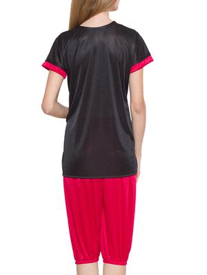 tie knot top with capri set - 11369317 - Standard Image - 3
