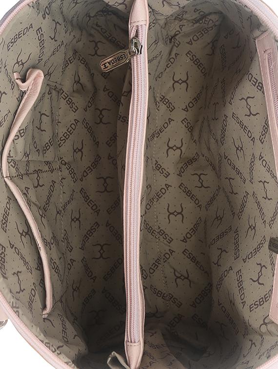 light pink faux leather handbag - 11369664 - Zoom Image - 3