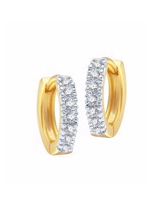 white gold plated drop (set of 6) earrings - 11369714 - Standard Image - 3