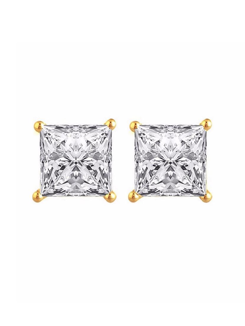white gold plated drop (set of 6) earrings - 11369714 - Zoom Image - 6