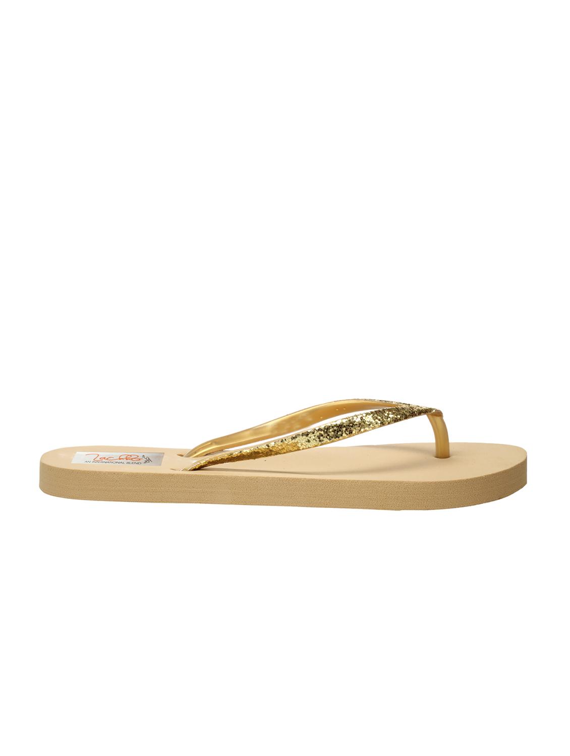 gold shimmer flip flop - 11374169 - Zoom Image - 3