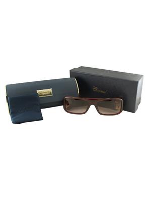 chopard women rectangle maroon full frame acetate sunglass chopard-sch040s-09nj - 11404855 - Standard Image - 6