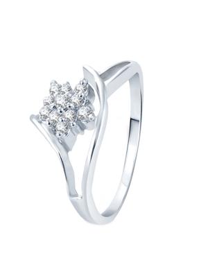 white brass hand ring (set of 4) - 11407689 - Standard Image - 3