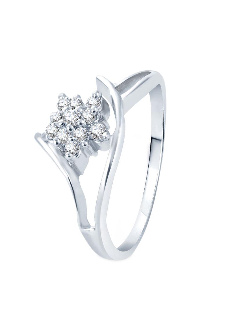 white brass hand ring (set of 4) - 11407689 - Zoom Image - 3