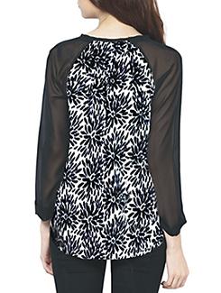 black printed cotton regular top - 11409124 - Standard Image - 3