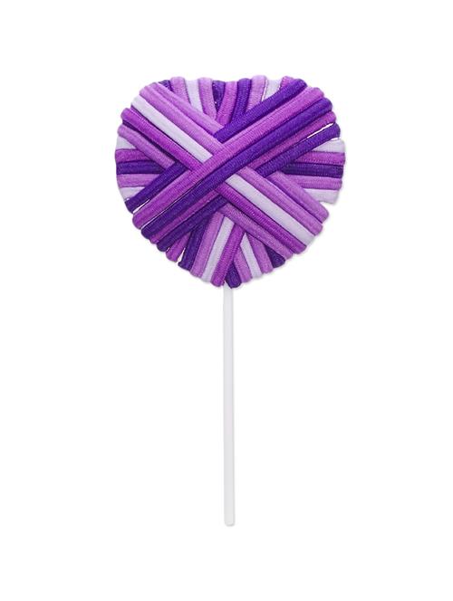 fashblush forever new pop heart lollipop hair accessory set (purple) - 11410396 - Standard Image - 1