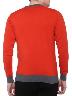 orange cotton pullover - 11412616 - Standard Image - 3