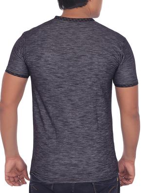 grey cotton tshirt - 11432098 - Standard Image - 3
