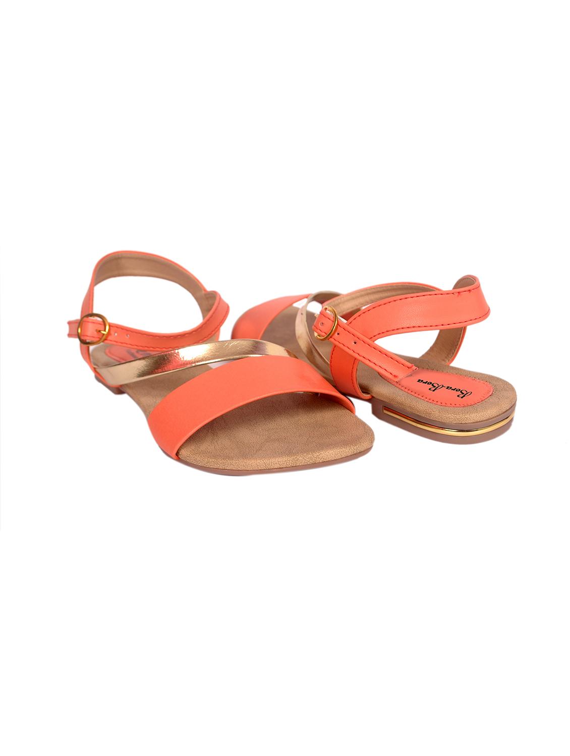 pink faux leather sandal - 11438589 - Zoom Image - 3