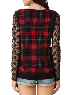 red jersey top - 11441447 - Standard Image - 3