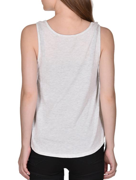 Scoop neck asymmetric top - 11446698 - Zoom Image - 3