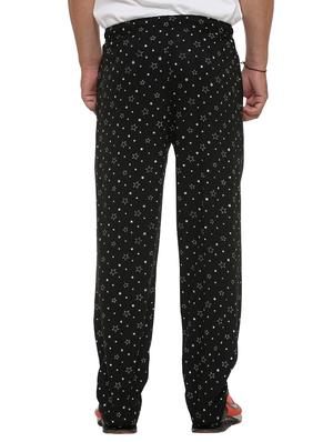 multi colored cotton ankle length track pant - 11461371 - Standard Image - 3