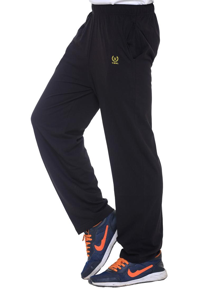 multi colored cotton ankle length track pant - 11462191 - Zoom Image - 3