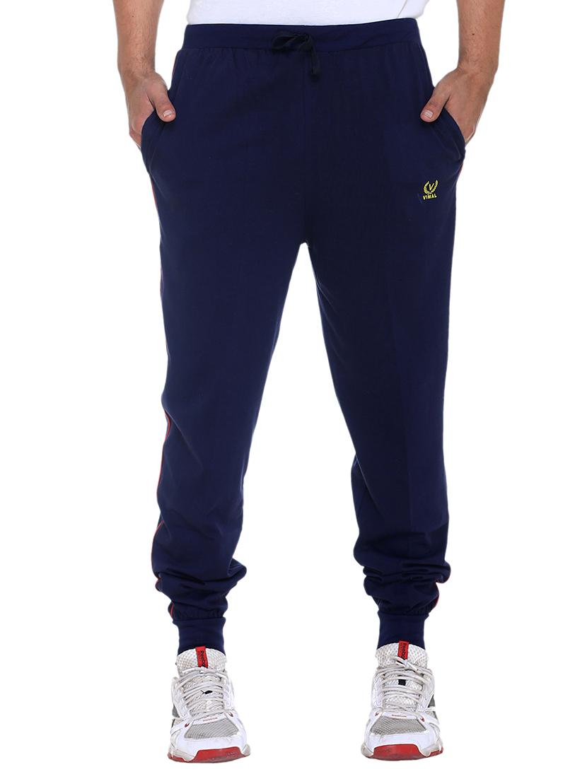 multi colored cotton ankle length track pant - 11462203 - Zoom Image - 6