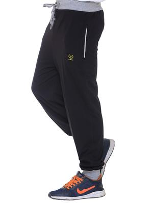 multi colored cotton ankle length track pant - 11462211 - Standard Image - 3