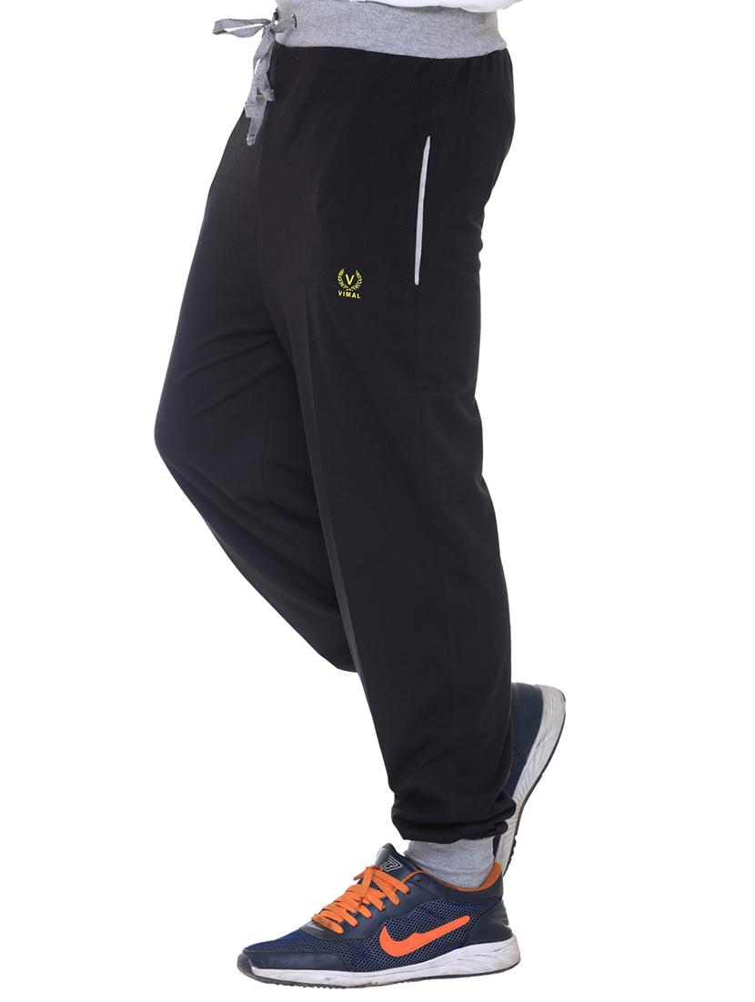 multi colored cotton ankle length track pant - 11462211 - Zoom Image - 3