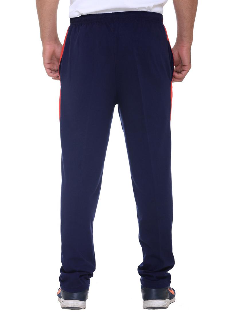 multi colored cotton ankle length track pant - 11462258 - Zoom Image - 3