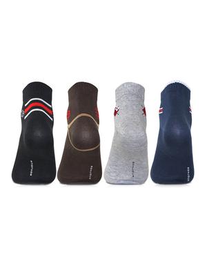 multi colored cotton sock (set of 4) - 11476015 - Standard Image - 3