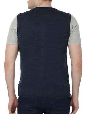 blue acrylic pullover - 11499060 - Standard Image - 3
