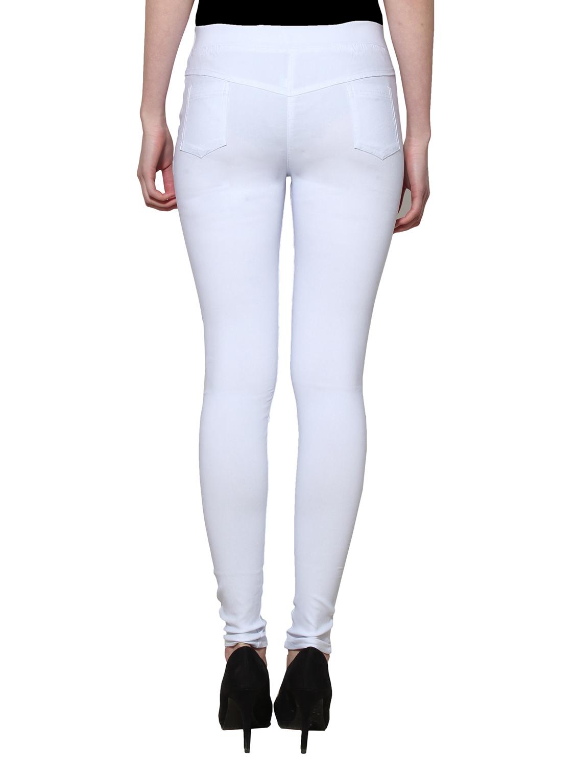 white nylon jeggings - 11508358 - Zoom Image - 3