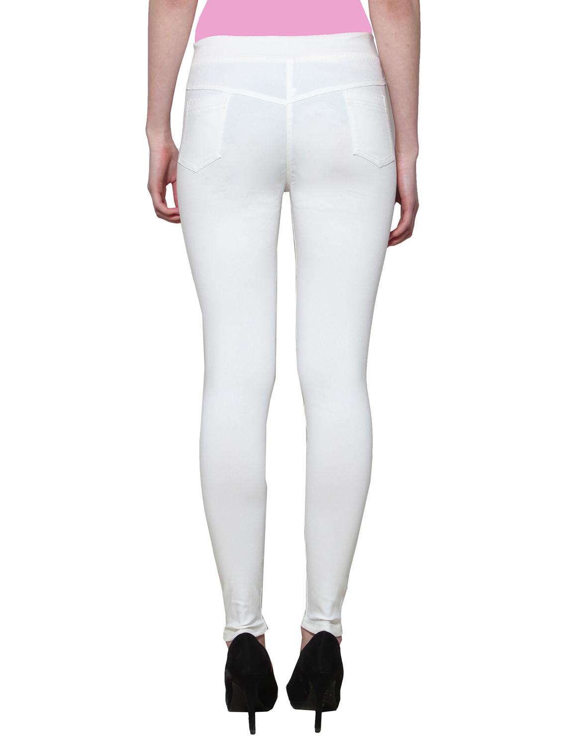 white nylon jeggings - 11508360 - Zoom Image - 3
