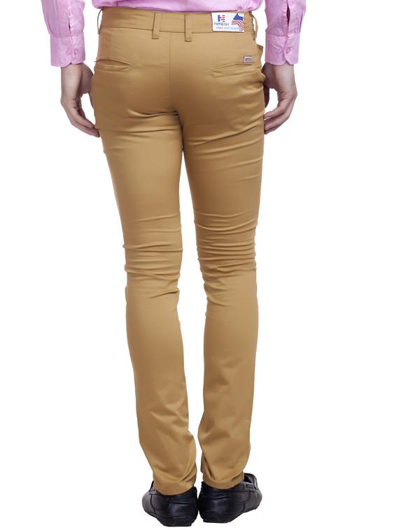 beige cotton chinos - 11529942 - Zoom Image - 3