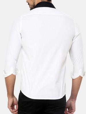 white cotton casual shirt - 11536280 - Standard Image - 3