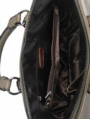 olive leatherette handbag - 1153827 - Standard Image - 3