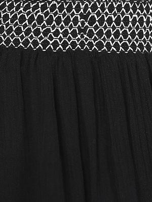 black cotton skirt - 11586259 - Standard Image - 3
