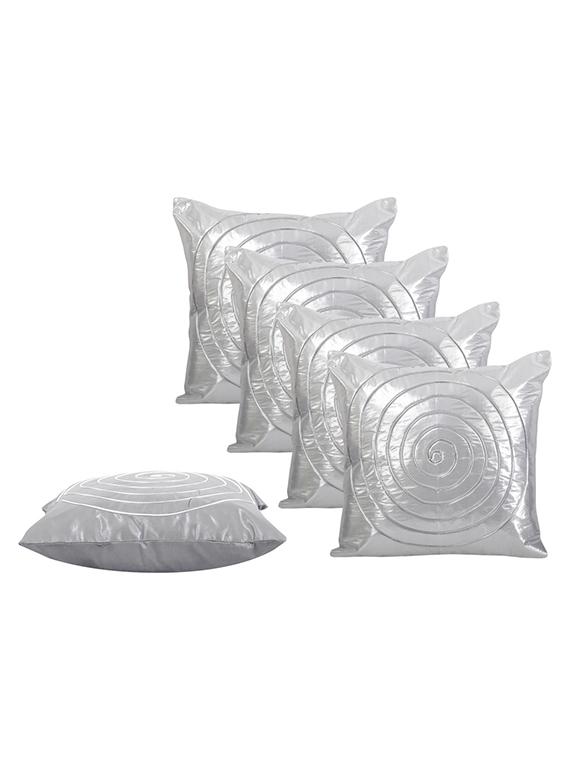 Set of 10 Ultima Purple Silve Cushion Cover - 11605507 - Zoom Image - 3