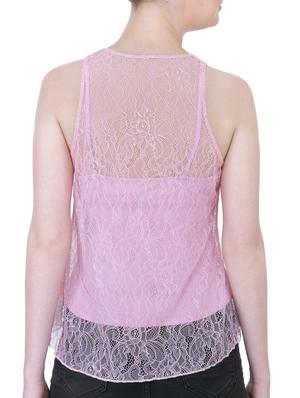 floral lace sheer top - 11611178 - Standard Image - 3