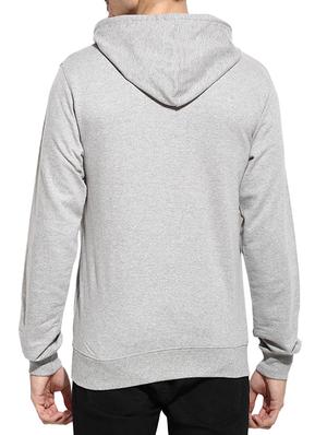 grey chest printed sweatshirt - 11614407 - Standard Image - 3