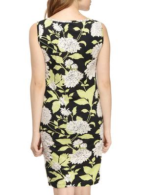 round neck floral sheath dress - 11667982 - Standard Image - 3