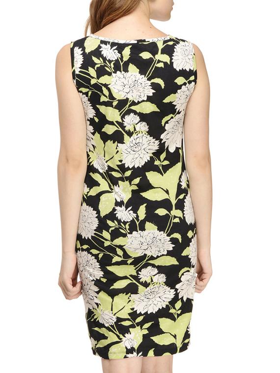 round neck floral sheath dress - 11667982 - Zoom Image - 3