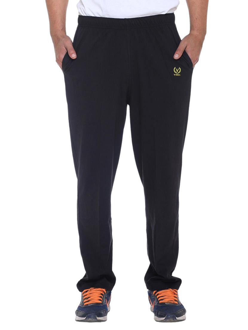multi colored cotton ankle length track pant - 11677985 - Zoom Image - 6