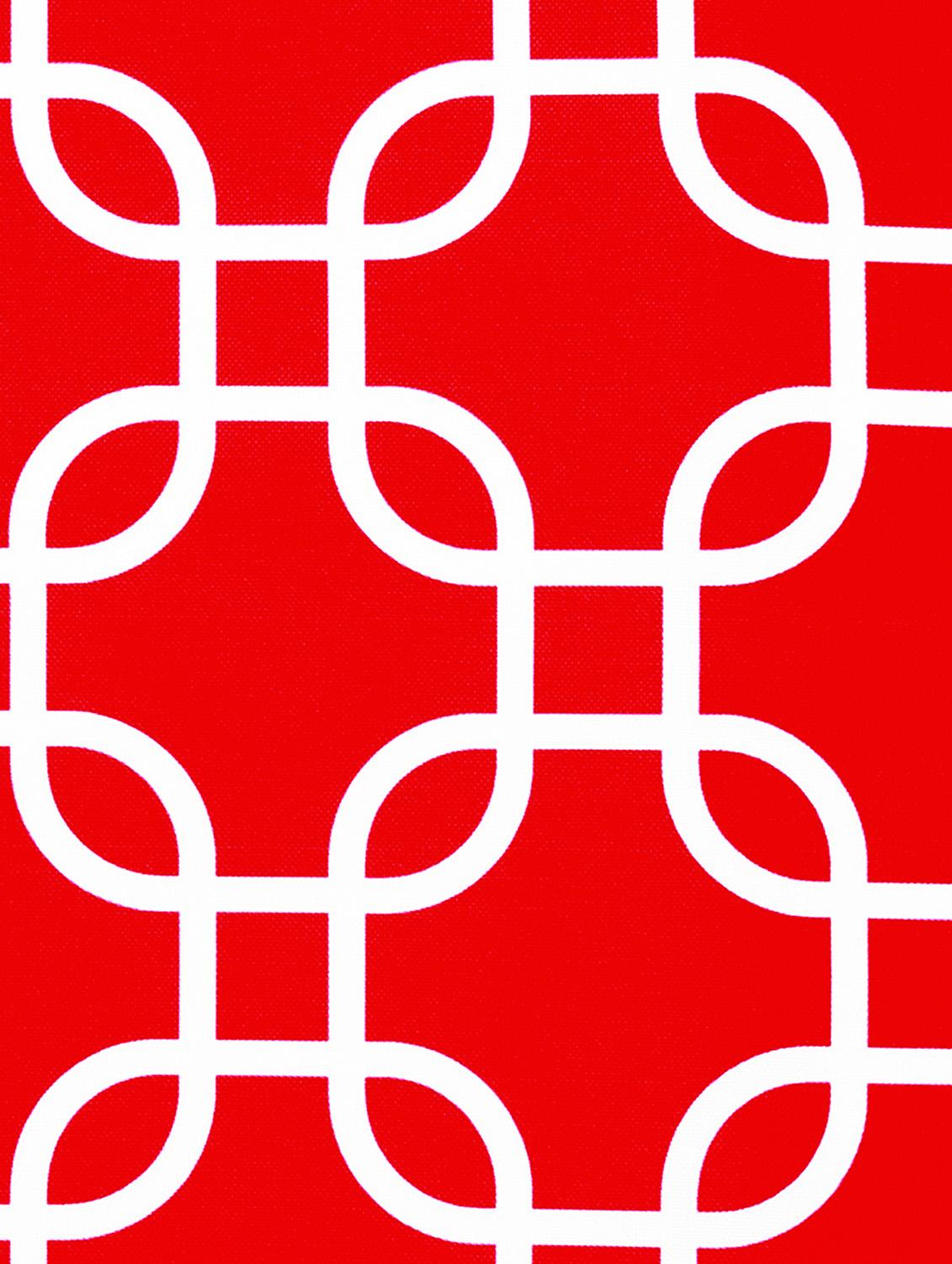 red cotton set of 3 cushion covers - 11697425 - Zoom Image - 6