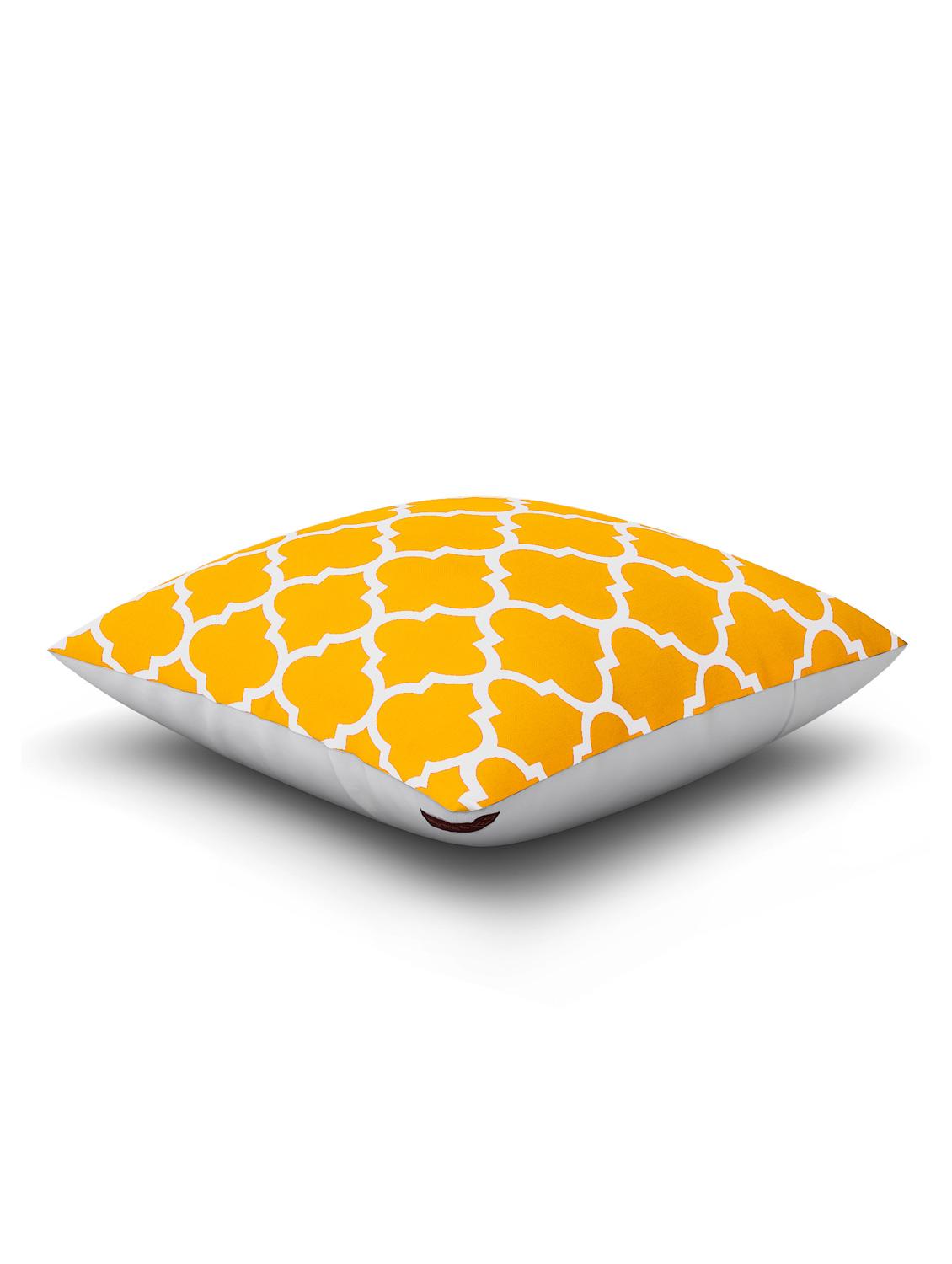 cotton geometric hd digital premium 16 by 16 cushion covers (set of 1) - 11697485 - Zoom Image - 3