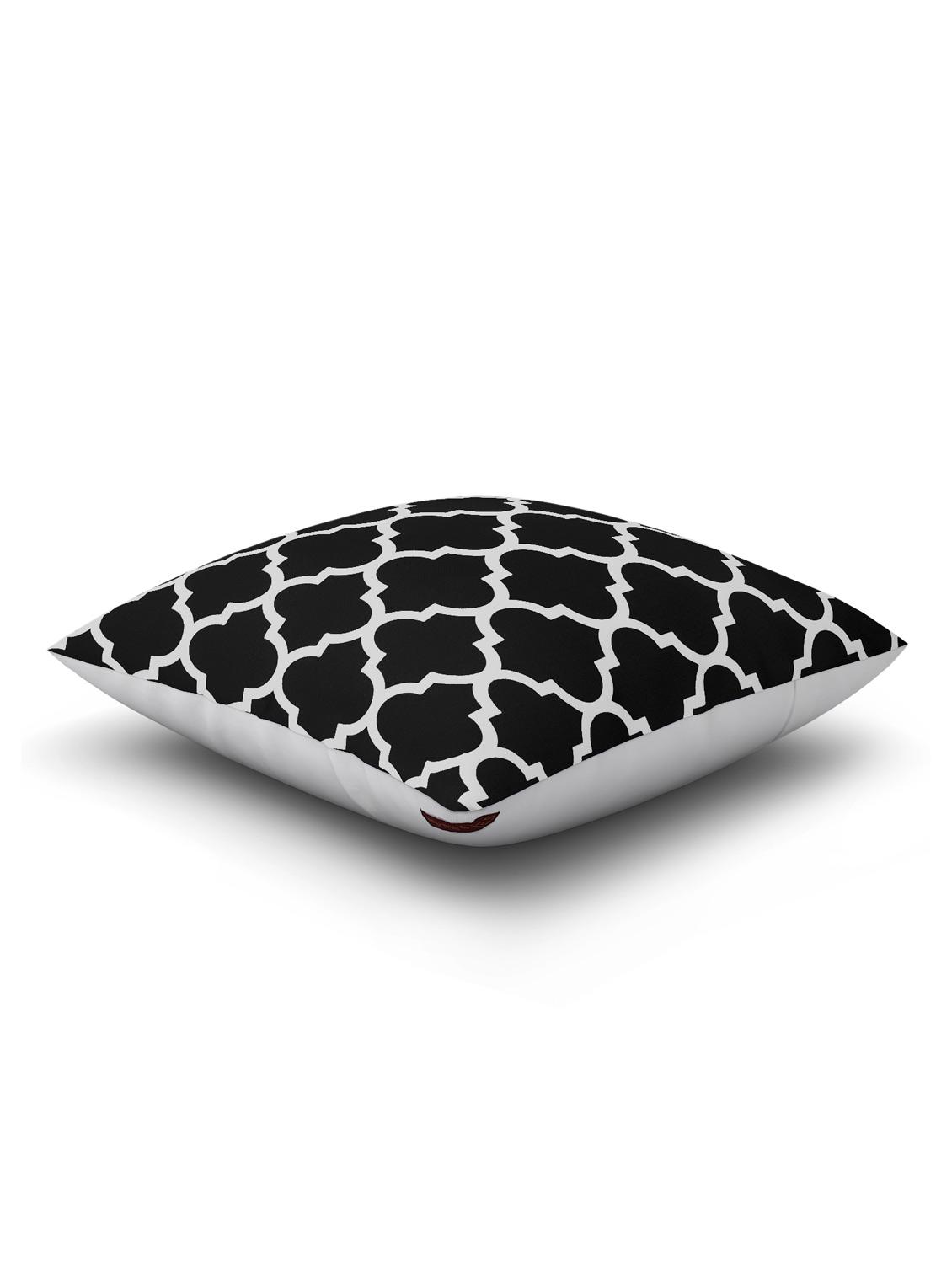 cotton geometric hd digital premium 16 by 16 cushion covers (set of 1) - 11697486 - Zoom Image - 3