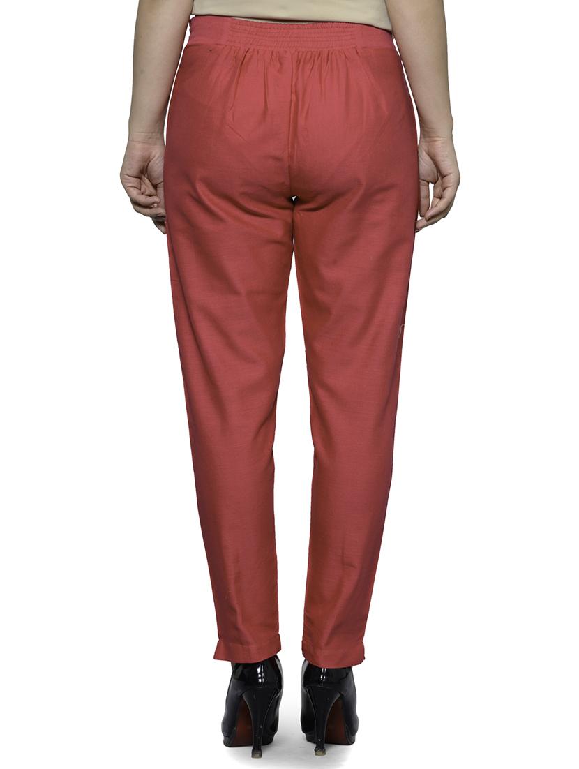 pink cotton trouser - 11698452 - Zoom Image - 3
