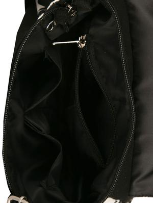 black floral printed canvas sling bag - 11734763 - Standard Image - 3